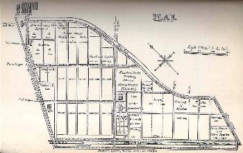 The layout of the Fruit Farm in 1897